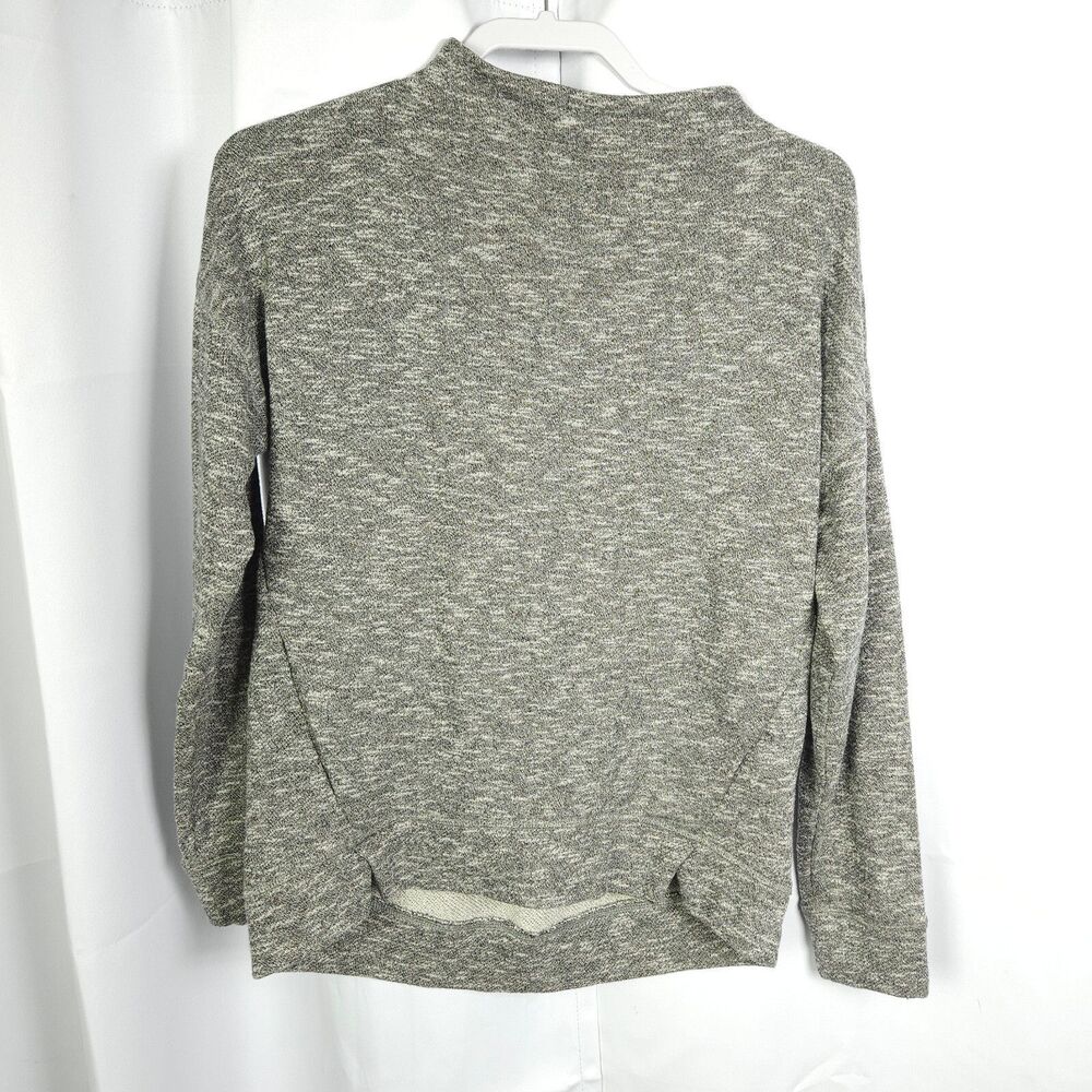 Duluth Trading Creme De La Hem Mockneck‎ Sweater Shirt Womens XS